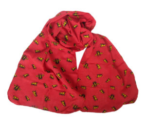 Red Bee Scarf from Where Does It Come From? wheredoesitcomefrom.co.uk